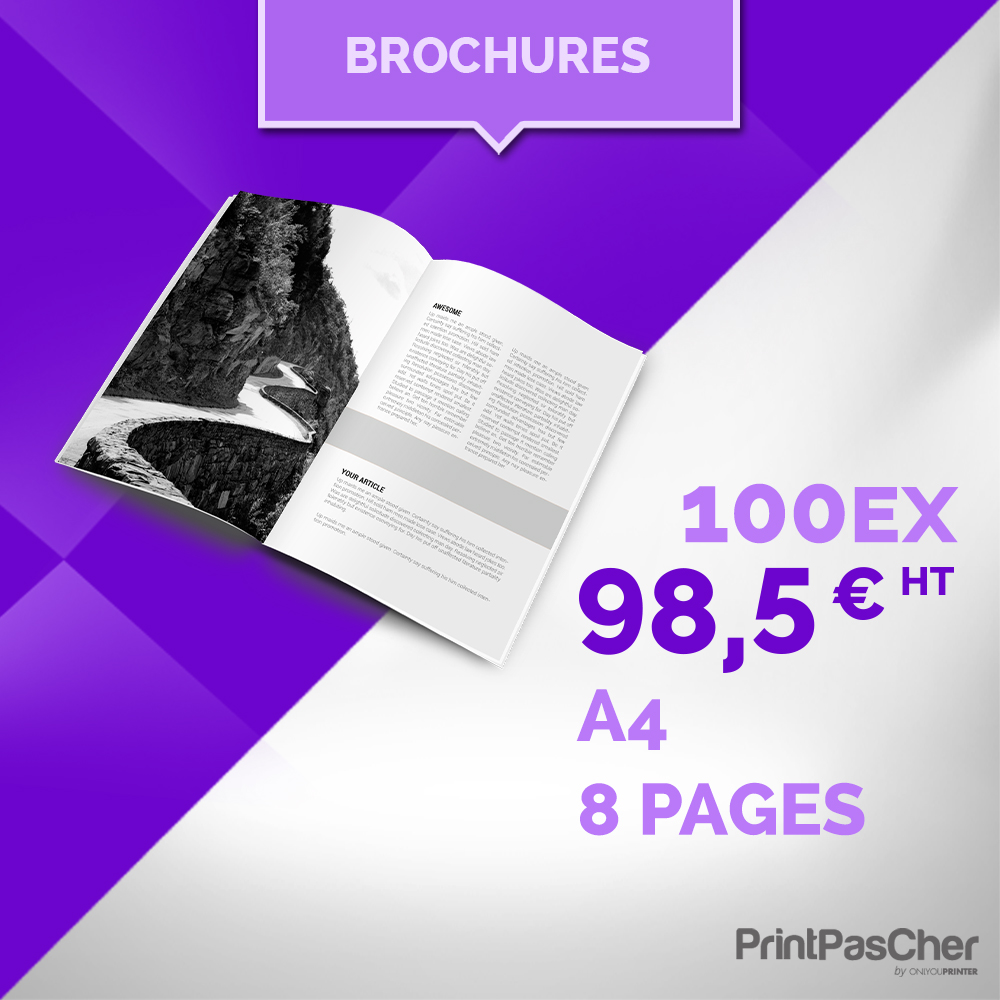 Comment r ussir vos brochures  publicitaires  